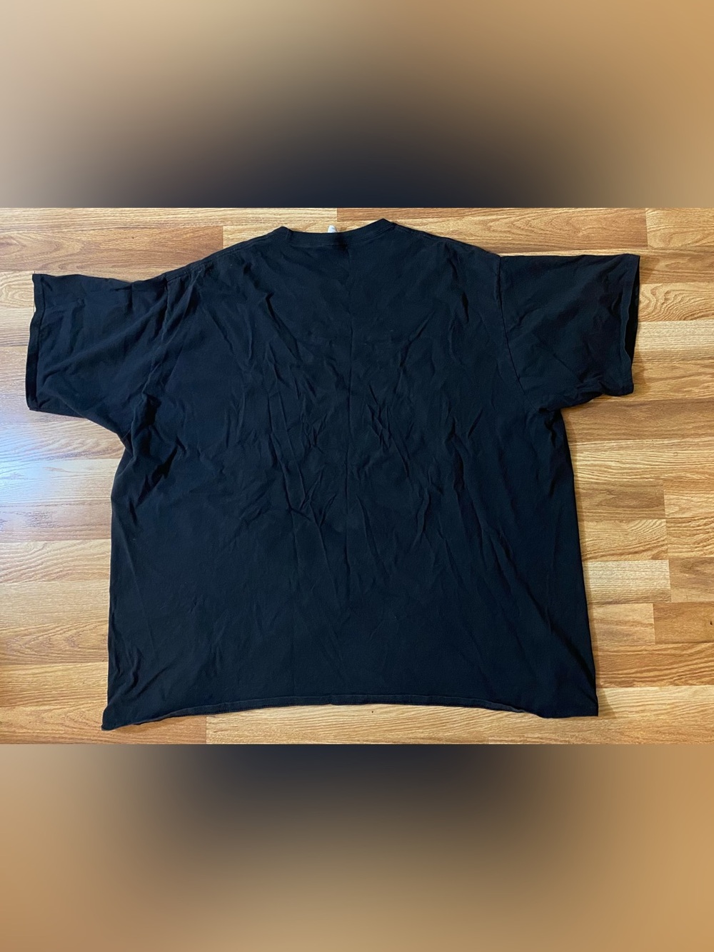 Black Short-Sleeve Graphic Tee with Wicked Witch Print Size 4X Unisex - Picture 6 of 9